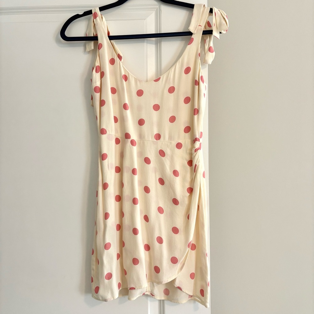 Reformation Yves Wrap Dress in Andie - Picture 5 of 7